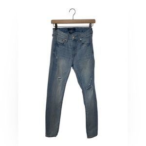 Aero curvy high rise skinny jeans